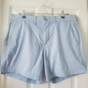 Abercrombie & Fitch Sky Blue Men's Flat Front Shorts